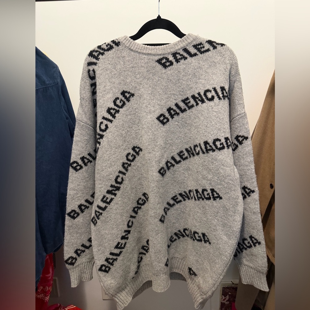 Balenciaga Oversized Wool Sweater